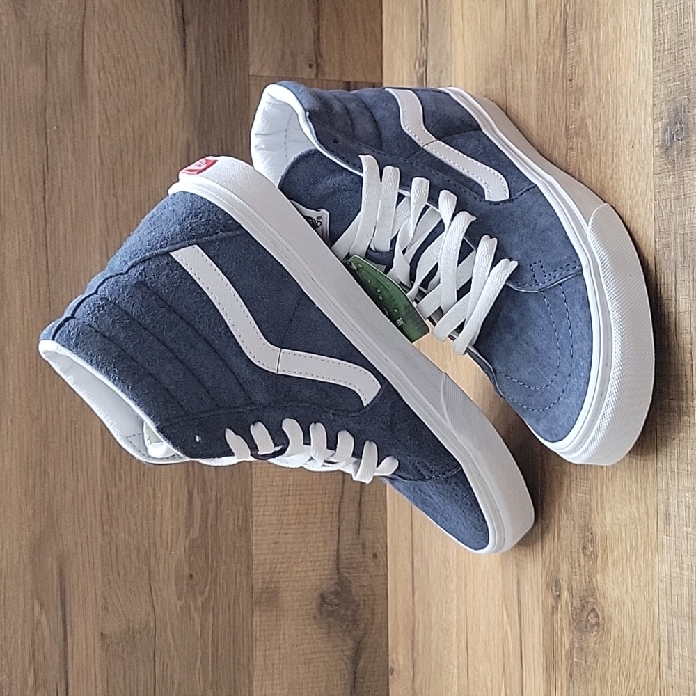 Van's SK8-Hi Brand new in the box authentic uper leather . - Picture 5 of 12